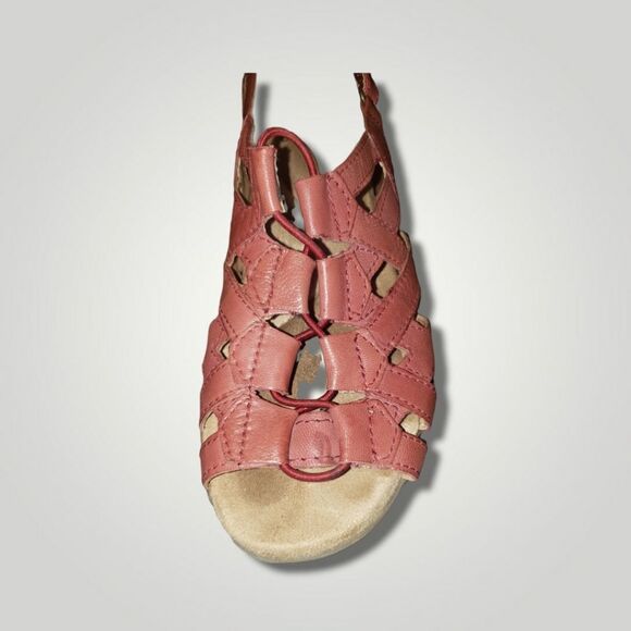 Earth Origins Sandals Size 6 M regal red Belle Bridget - Picture 5 of 7